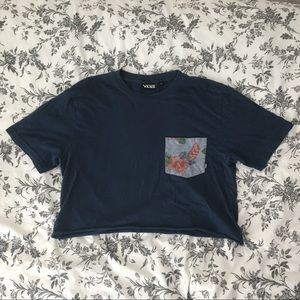 Vans Cropped Pocket T-Shirt